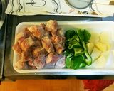 夏にいい！すし酢で簡単に梅酢豚作り方1写真