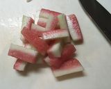 【スイカの皮と塩だけ】夏色の浅漬け作り方4写真