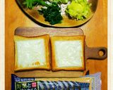 簡単♥しめ鯖と胡瓜のさっぱりサンドイッチ作り方1写真