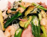 サムライ特製海老ベーコン夏野菜ビーフン❤作り方8写真