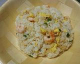【香味ﾍﾟｰｽﾄ】エビチャーハン作り方5写真