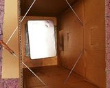 段ボール箱で作る無添加自家製ベーコン作り方14写真