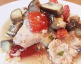 白身魚と夏野菜の豆乳スープ❁*+作り方6写真
