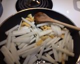 超簡単!大根と油揚げの炒め物作り方5写真