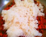 先に味付けオムライス！作り方4写真