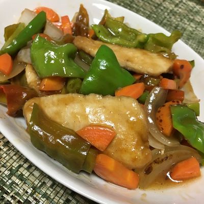 なんちゃって酢鶏 by クックK42IPL☆ 【クックパッド】 簡単おいしい