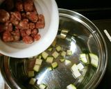 犬ご飯　麻婆豆腐風あんかけご飯作り方2写真