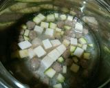 犬ご飯　麻婆豆腐風あんかけご飯作り方3写真