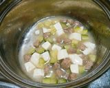 犬ご飯　麻婆豆腐風あんかけご飯作り方5写真