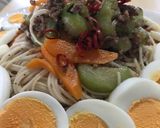松茸風味の茄子のそうめんチャンプルー。作り方6写真
