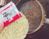 辛ラーメン焼きそば インスタントアレンジ作り方4写真