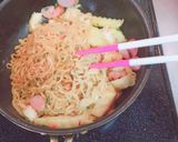 辛ラーメン焼きそば インスタントアレンジ作り方8写真