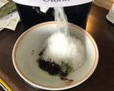 大人のかき氷 抹茶ミルク金時作り方2写真