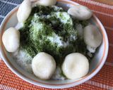 大人のかき氷 抹茶ミルク金時作り方3写真