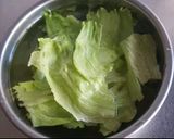 グリーンサラダ✿粒マスタードドレッシング作り方1写真