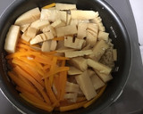 たけのこの水煮で炊き込みご飯♪作り方5写真