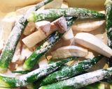 塩麹にんにくでヘルシー夏野菜の豚肉巻き☆作り方2写真