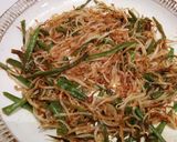 野菜も麺もパリッパリ！焦し醤油焼きそば作り方6写真