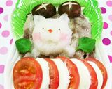 蒸し豚と野菜のカプレーゼ【さっぱり絶品】作り方5写真