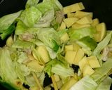 超簡単‼ 夏野菜のクリーム炒め煮作り方1写真