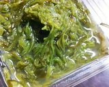 超簡単！夏にさっぱり茗荷メカブ乗せ豆腐！作り方2写真
