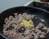 かぼちゃとひき肉の生姜煮こみ作り方4写真