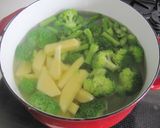 たこと野菜のバジルソース和え作り方3写真