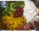 豚肉とゴーヤで夏のエスニックバーグ作り方2写真
