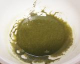 粉末緑茶と黒蜜のマーブル米粉シフォン作り方1写真