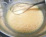 粉末緑茶と黒蜜のマーブル米粉シフォン作り方4写真