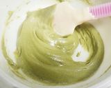 粉末緑茶と黒蜜のマーブル米粉シフォン作り方12写真