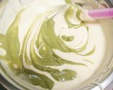 粉末緑茶と黒蜜のマーブル米粉シフォン作り方14写真