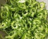 オメガ3たっぷり。夏野菜ゴーヤのおひたし作り方1写真