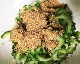 オメガ3たっぷり。夏野菜ゴーヤのおひたし作り方6写真