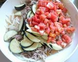 豚こまで簡単！BBQパスタ作り方6写真