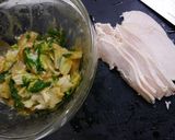 レンジで簡単！サラダチキン☆回鍋肉風作り方4写真