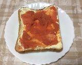 めんたいピザトースト作り方2写真