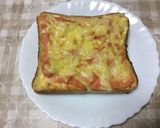 めんたいピザトースト作り方4写真