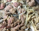 牛肉とキノコとキャベツの中華風花山椒炒め作り方4写真