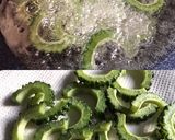 茄子 ゴーヤ 鶏肉の甘酢餡作り方3写真