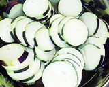 烏賊と茄子と厚揚げの煮物作り方2写真