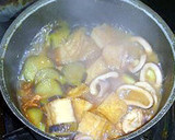 烏賊と茄子と厚揚げの煮物作り方4写真
