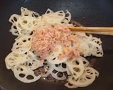 ツナとレンコンのきんぴら作り方3写真