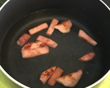 厚切りベーコンとレタトマの中華スープ！作り方2写真