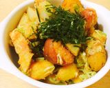 簡単☆パスタソースで明太じゃがバター作り方3写真