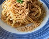 きな粉と金ごまとチーズのパスタ作り方3写真