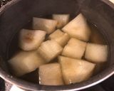 冬瓜と結びコンニャクの味噌田楽作り方5写真