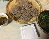 オクラと納豆の味噌だれ蕎麦作り方1写真