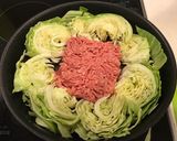 巻かないロールキャベツの、トマト煮込み！作り方5写真