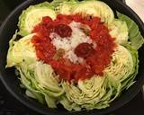 巻かないロールキャベツの、トマト煮込み！作り方7写真